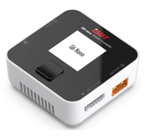 ISDT Q6 Nano Modellbau-Ladegerät 8.0 A - Modellbau Elektronik mit 200 Watt Leistung, kompakt und leistungsstark für alle gängigen Akkutypen, ideal für unterwegs.