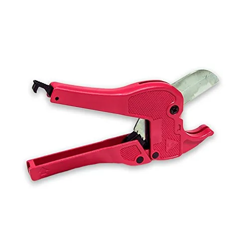 Rohrschere mit Ratschenfunktion für Kunststoff- und Aluverbundrohr von 10-42mm Außendurchmesser