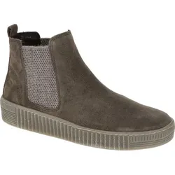 Gabor 73.731 Damen Stiefeletten - Bequeme und modische Stiefelette in Braun - Wanderschuhe mit Gabor Best Fitting-Ausstattung für mehr Bequemlichkeit, weichem Veloursleder und herausnehmbarem Fußbett - ideal für den Alltag!