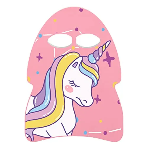 MoKo Kinder Schwimmbrett, Schwimmen Kickboard Trainingsausrüstung mit Griffen Schwimm Cartoon Swim Float Schwimmtrainingsausrüstung Schwimm Board für Kinder Jungen Mädchen - Rosa Einhorn