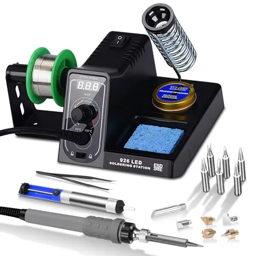 60W Lötstation mit Lötkolben Set
