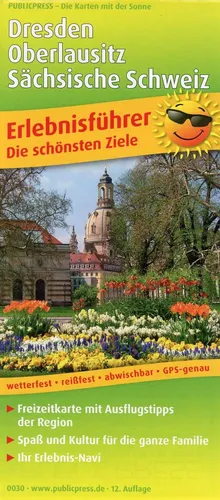 Dresden, Oberlausitz, Sächsische Schweiz 1:180 000 | Buch | 9783747300305