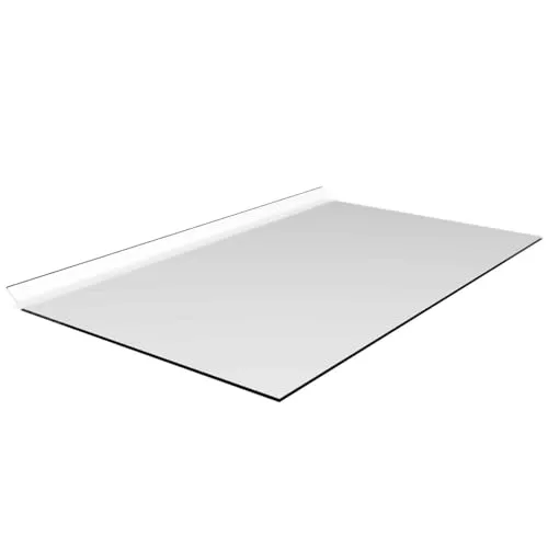 Hansen Werbetechnik Lichtschachtabdeckung Acryl/Kellerschachtabdeckung/Regenschutz für Lichtschacht flach aus Acrylglas zum Auflegen 1100 x 450 mm, Transparent