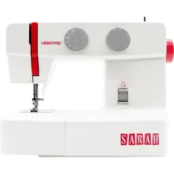 VERITAS Nähmaschine Sarah I 13 Stiche - Nähmaschinen für Anfänger - Die VERITAS Sarah bietet 13 Stichprogramme, eine Knopfloch-Automatik und ein Snap-On Nähfußsystem für einfachen Wechsel. Ideal für kreative Nähprojekte!