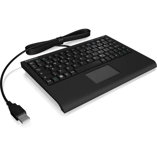 Icy Box KeySonic Mini Keyboard mit Smart Touchpad