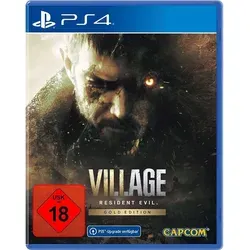 Resident Evil Village Gold Edition für PS4 - Erlebe das aufregende Survival-Horror-Abenteuer Resident Evil Village Gold Edition für PS4! Enthält das Hauptspiel und spannende Zusatzinhalte. Stelle dich furchtbaren Kreaturen und entdecke die düstere Geschichte des geheimnisvollen Dorfes.