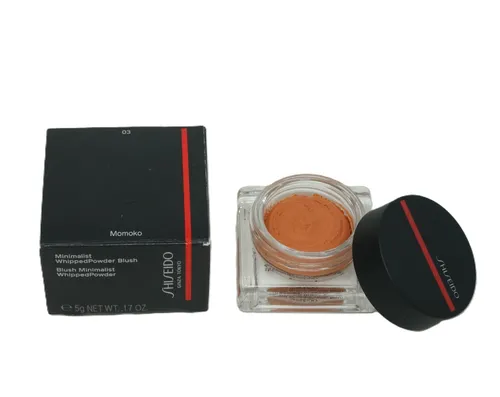 Shiseido Ginza Tokyo Minimalist Whipped Powder Blush Puder 5g Momoko 03 - Lidschatten in zartem Rosa, leicht und luftig für einen natürlichen Glow, ideal für jeden Hauttyp.