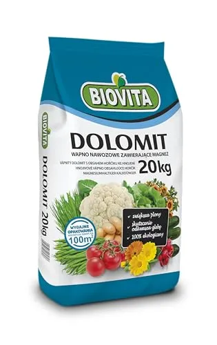 BIOVITA Dolomit Calcium- und Magnesiumdünger Öko-Dünger für Pflanzen (20)