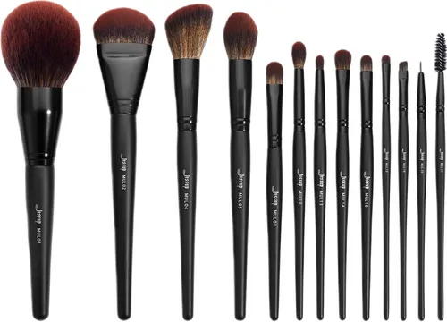 Jessup Makeup Brushes Set 13pcs - Professionelle Pinsel für perfektes Make-up - Gesichtscremes - Das Jessup Set enthält 13 hochwertige, vegane Pinsel für alle Make-up-Techniken, ideal für Profis und Liebhaber, mit leicht zu reinigenden Borsten.