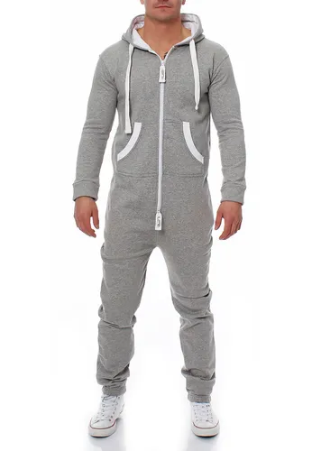 Herren Jumpsuit 9T5 mit Baumwolle Jogginganzug Trainingsanzug Einteiler Overall