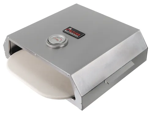 ACTIVA Pizza Box - Edelstahl Pizzaaufsatz für Grill - Haushaltsgroßgeräte: Verwandeln Sie Ihren Grill in einen Pizzaofen! Mit dem hochwertigen Edelstahlaufsatz und dem Pizzastein zaubern Sie Pizza in Restaurant-Qualität.