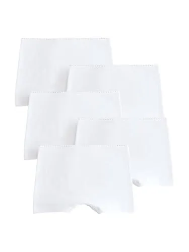 NEXT Mädchen Unterhosen, 5er-Pack Weiß 15 Jahre