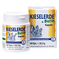 Kieselerde + Biotin Kapseln