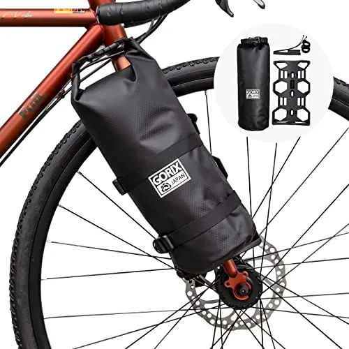 GORIX Bike Multipurpose Cage + Waterproof Bag Set (GORICAGE)