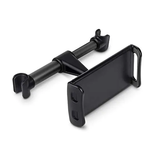 BEYEE Kfz-Kopfstützen-Tablet-Halterungen, um 360 Grad drehbare Rücksitzhalterung, kompatibel mit iPad Pro 10,5 Zoll, Galaxy, Switch, Fire, alle 10,2-26,7 cm Tablets (schwarz)
