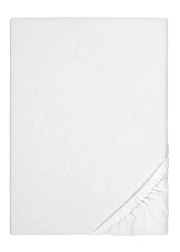 biberna Feinbiber Spannbetttuch 90x200-100x200 cm beige | 100% Baumwolle Flanell | Spannbettlaken Biber für Einzelbetten | Made in Germany | weich & mit Rundumgummizug | Modell 0002744