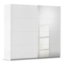 Schwebetürenschrank - Alpinweiß - 271 cm