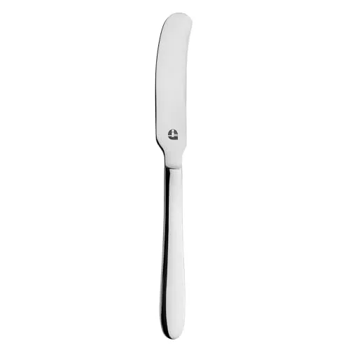Grunwerg Windsor Carded 6-teiliges Buttermesser-Set, 18/0 Edelstahl, hochglanzpoliert, Silber