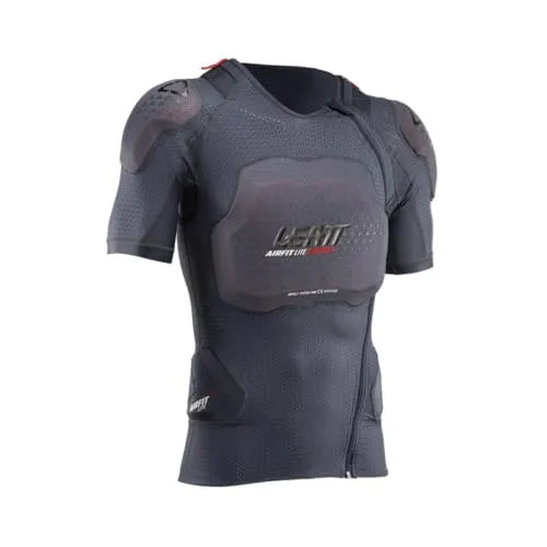 LEATT BODY TEE 3DF AIRFIT LITE EVO S - 160-166CM, Black - Protektoren & Schoner, leichter und atmungsaktiver Schutz für optimale Beweglichkeit beim Sport.
