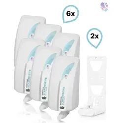 SET: Lavela Schaumseife mild 6x 1-Liter + 2x Spender - Praktisches Set mit 6x 1-Liter Schaumseife und 2 Lavela Spendern. Ideal für einfache Dosierung und sichere Aufbewahrung. Perfekt für öffentliche Einrichtungen und Haushalte.