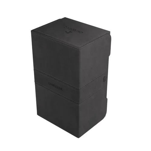 Gamegenic Stronghold 200+ XL Convertible - Premium Kartenbox für bis zu 200 doppelt gesleevte Karten, ideal für Sammler. Mit Zubehörschublade und herausnehmbaren Kartenhaltern für optimalen Schutz und Organisation.
