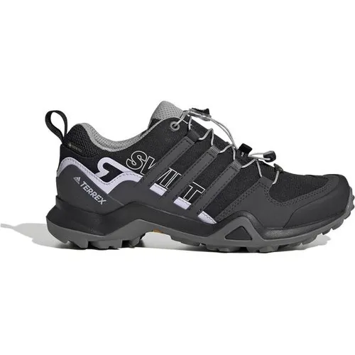 ADIDAS Damen TERREX Swift R2 GORE-TEX Wanderschuh - Wasserdichter Wanderschuh mit GORE-TEX Membran, ideal für alpines Terrain. Speed-Lacing System und Continental Gummi-Sohle für optimalen Grip bei Nässe.
