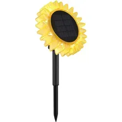 GLOBO 33598 Solarleuchte Kunststoff schwarz matt, 8x LED - Schwarz