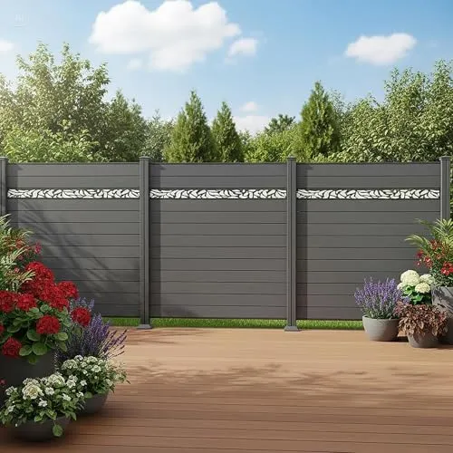 PRESTIGE HOME WPC-Sichtschutzzaun Valla