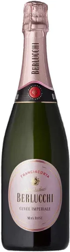 Cuvée Imperiale Max Rosè Franciacorta Extra Dry DOCG in rot von Berlucchi