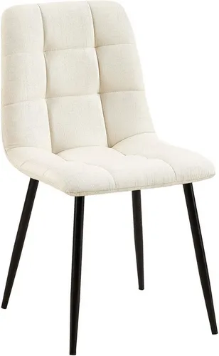 furnicato Esszimmerstuhl Tilde 84x45x55 cm creme (1 St)