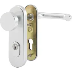 Hoppe Paris Aluminium-Schutz-Kurzschild-Wechsel-Garnitur