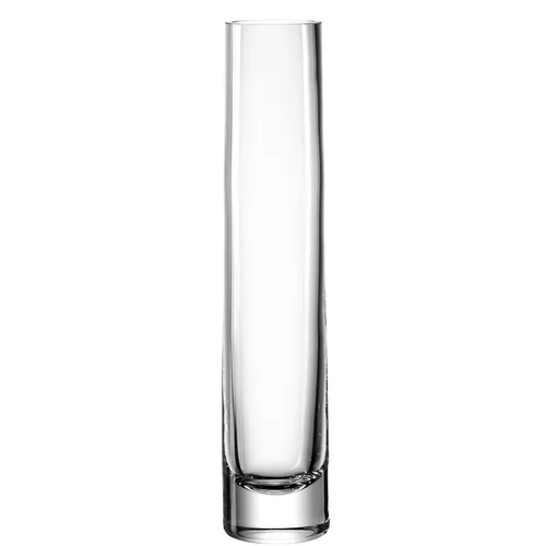 LEONARDO HOME 018626 NOVARA Vase 30 cm aus Glas in weiß von LEONARDO