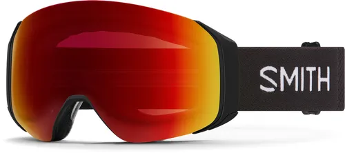 Smith OPTICS I/O MAG S 4D Ski- & Snowboardbrille BLACK 22 - ChromaPOP Red Mirror Sun - Skibrille für Männer mit innovativer ChromaPOP-Technologie für verbesserte Farbwahrnehmung und Sicht bei allen Bedingungen.