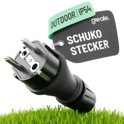 Schuko Stecker IP54 - 1er Pack
