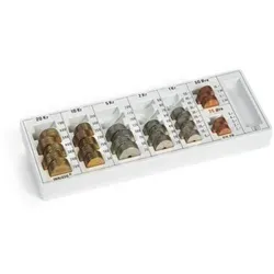 Kasse Minicoin DK 70 - Lichtgrau für Dänemark - Card-Reader für Auslandskassen, ideal für den Einsatz in Dänemark mit hoher Benutzerfreundlichkeit und einfacher Handhabung.
