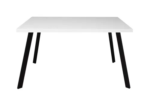 aufm Kessel Esstisch Ediva 1 – Rechteckiger Esszimmertisch in Schwarz/Weiß Matt Lack - Der rechteckige Esstisch Ediva-1 bietet mit 180 x 90 x 75 cm viel Platz für gesellige Abende. Sein elegantes Design in Schwarz-Weiß Matt Lack passt perfekt in jedes Esszimmer und sorgt für einen stilvollen Mittelpunkt.