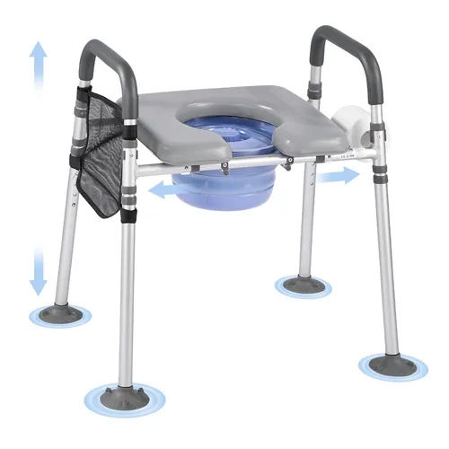 VEVOR Nachttoilettenstuhl 3 in 1 von Vevor