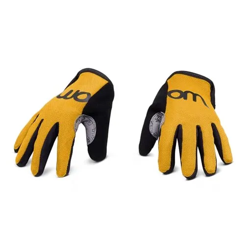 woom Kinder Fahrradhandschuh gelb 6