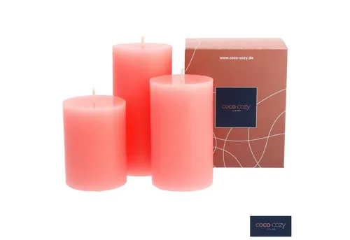 Kerzen Pink von coco+cozy