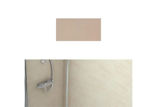 BARIDECOR Wandpaneel wasserfeste Fliese selbstklebend - Wandpaneele für Innenräume, ideal zur Renovierung im Bad mit 3D-Effekt und selbstklebender Montage - kein Spezialwerkzeug nötig, einfach und schnell zu verlegen.