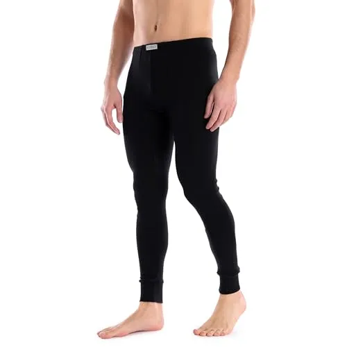 Ladeheid Herren Lange Unterhose LA40-247 (Schwarz, XXXL)