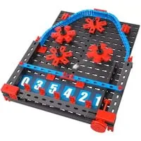 fischertechnik 569015 Advanced Pinball - Konstruktionsspielzeug für Kinder ab 7 Jahre, lustiger Flipper-Spielspaß für ganze Familien!