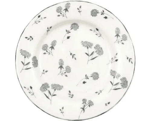 Greengate Brotteller Sabine Brotteller white 15cm in weiß von GreenGate