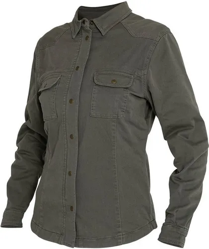 John Doe Motoshirt XTM Damen Motorradjacke mit Protektoren - Stylisches Motoshirt für Damen mit XTM-Fiber® für hohen Tragekomfort und Schutz. Ausgestattet mit Protektorentaschen und einem klassischen Look – ideal für jedes Motorradabenteuer.