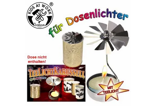 Corvus Experimentierkasten Teelichtkarussell