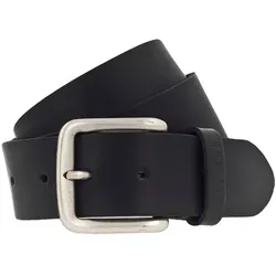 MUSTANG Ledergürtel mit klassischer Dornschließe - Hochwertiger Ledergürtel in leichter Used-Optik, 4 cm breit, ideal für schicke und legere Looks, stufenweise verstellbar für perfekten Sitz.