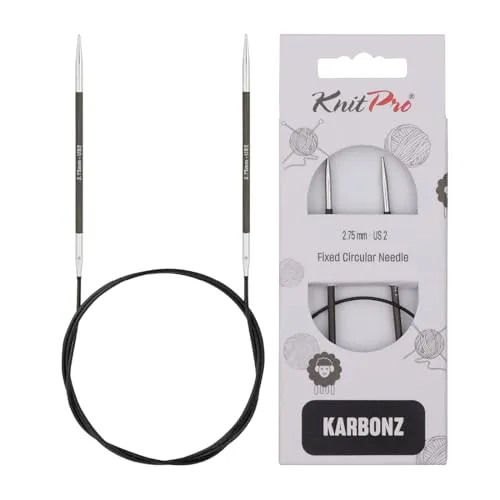 KnitPro Karbonz Rundstricknadel 32