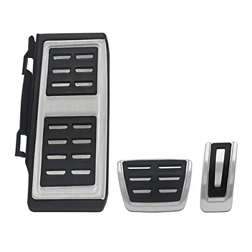 Wisamic Edelstahl Fußstütze Bremse Pedalkappen Abdeckung