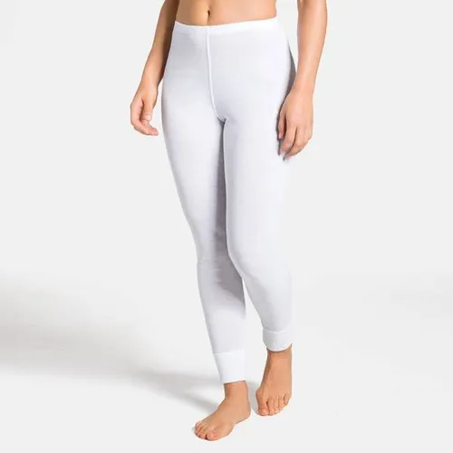 Odlo Funktionsleggings PANTS ACTIVE ORIGINALS WARM XL - Funktionsunterwäsche aus 100% Polyester, ideal für warme Tage und Aktivitäten im Freien, Größe XL, Farbe: 10000 WHITE.