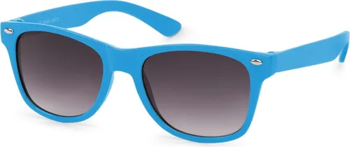 styleBREAKER Kinder Sonnenbrille Retro Nerd Design mit verspiegelten oder getönten Gläsern | UV400 Schutz | Kunststoffrahmen | für Kleinkinder 18 Monate bis 4 Jahre